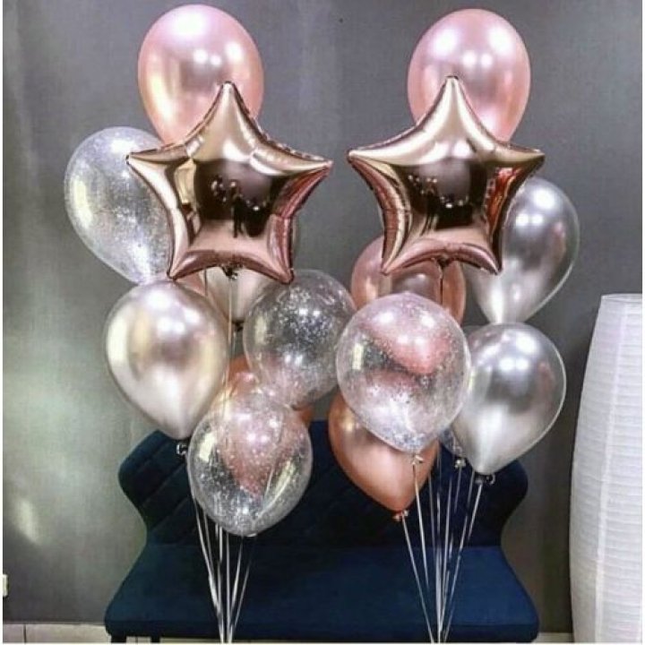 Фонтаны шаров "Дубль старт" в Иваново