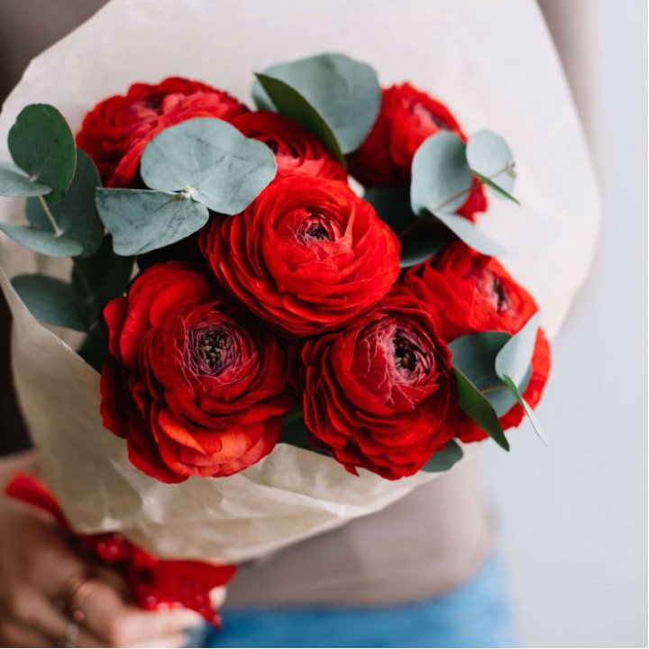 Букет ранункулюсов  в Иваново