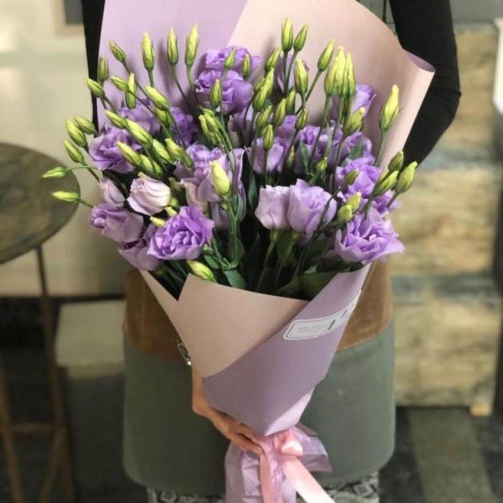 Букет эустом "Лило" в Иваново