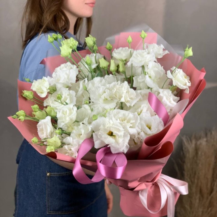 Букет эустом "Пудра" в Иваново