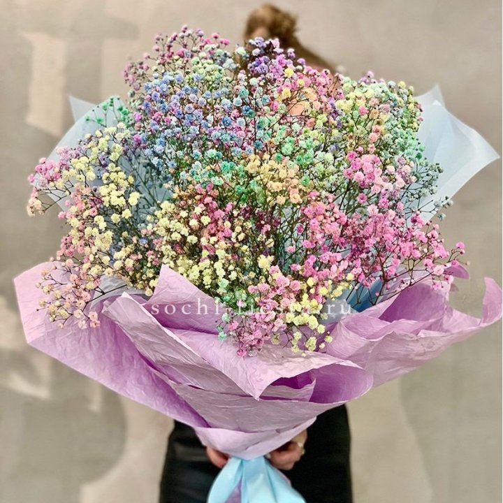 Радужные гипсофилы №2 в Иваново