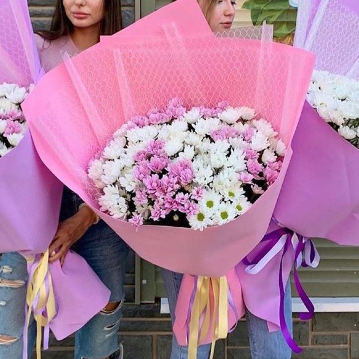 Букет хризантем №3 в Иваново