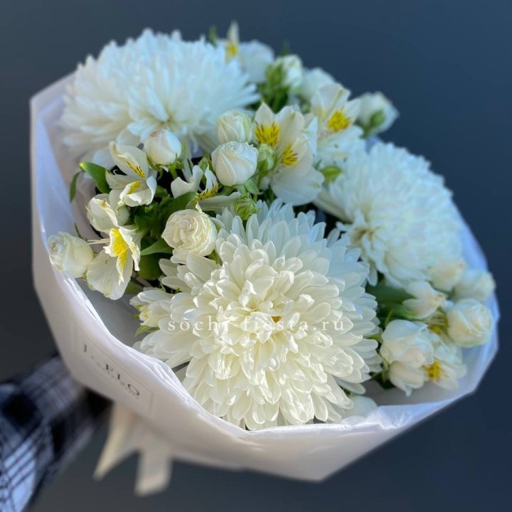 Букет из хризантем "Миранда" в Иваново