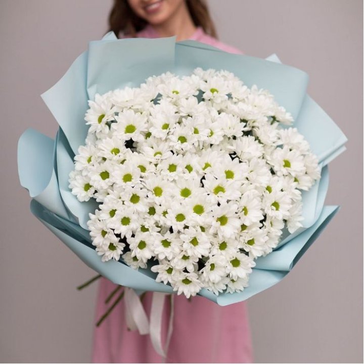  Букет хризантем "Бон-бон" в Иваново