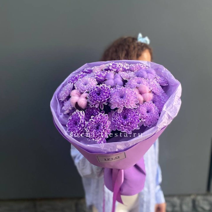 Хризантемы с хлопком в Иваново