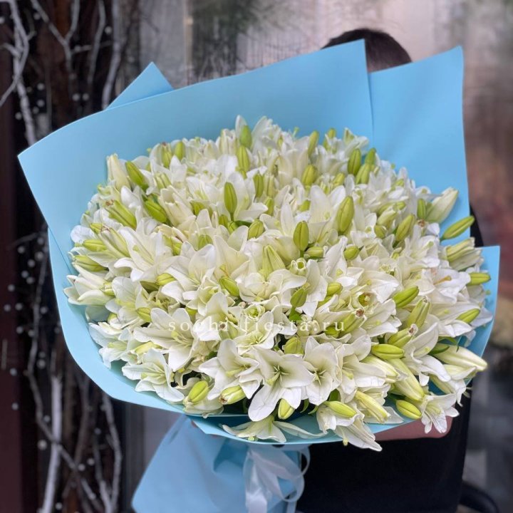 51 лилия в оформлении в Иваново