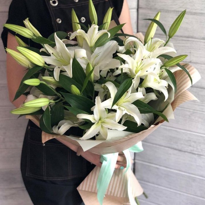 Букет белых лилий в Иваново