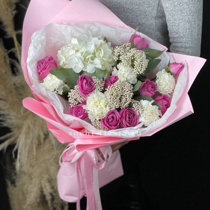 Букет с мисти бабблс №1 в Иваново