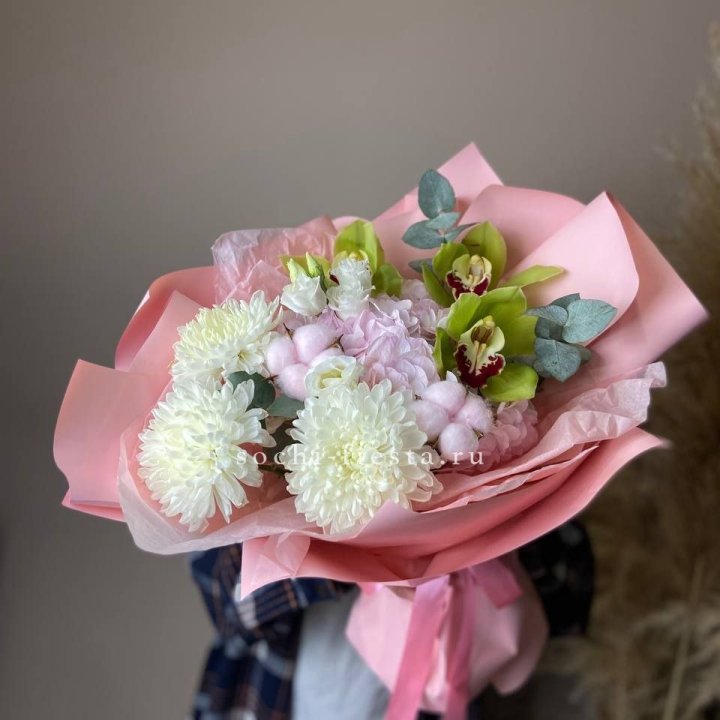  Букет с орхидеями "Вита" в Иваново