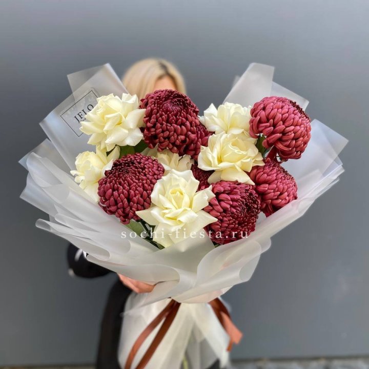 Дуо бигуди и розы в Иваново