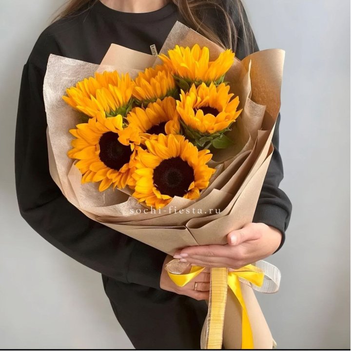 Букет из подсолнухов в Иваново