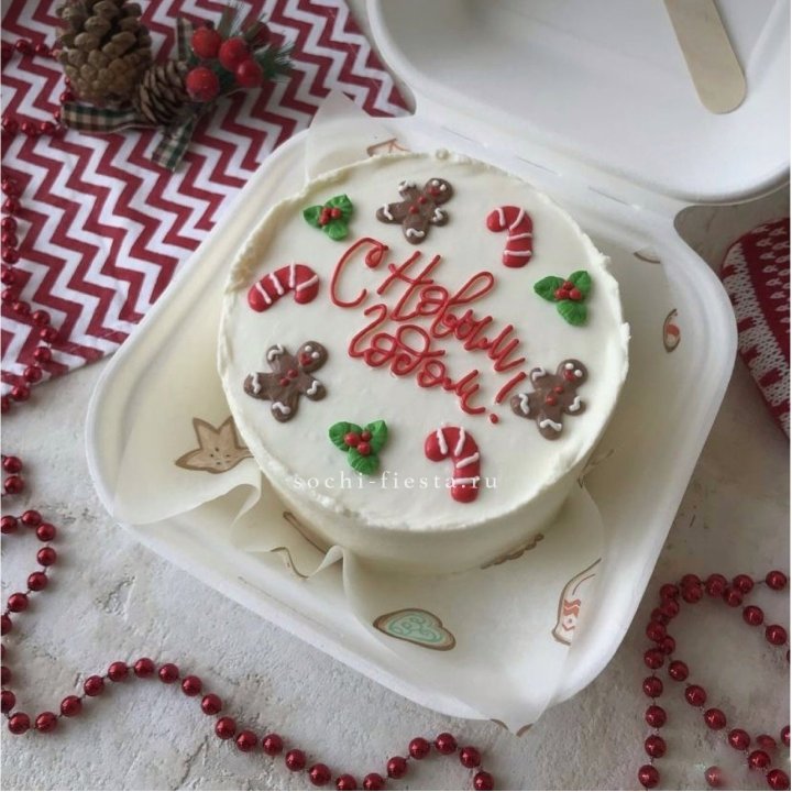 Бенто-торт "С Новым Годом!" в Иваново