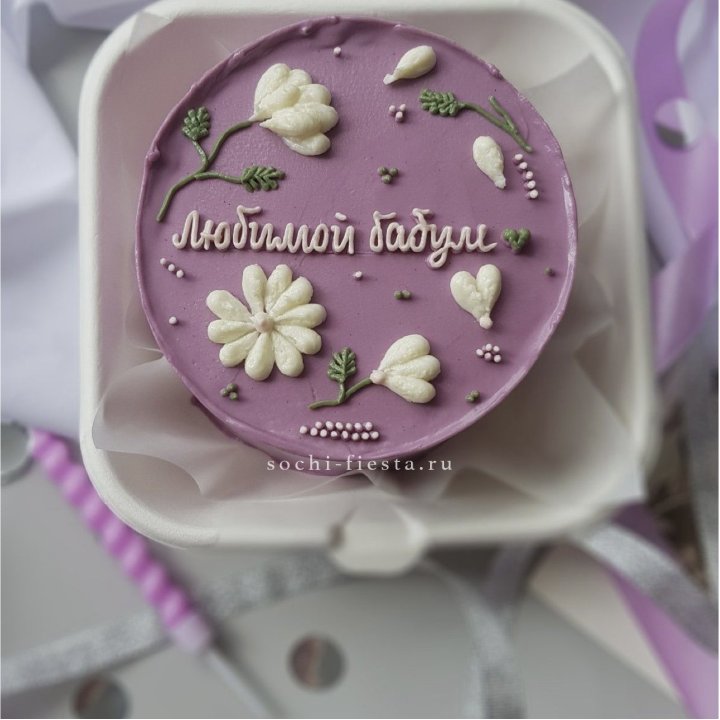 Бенто-торт "Любимой бабуле" в Иваново