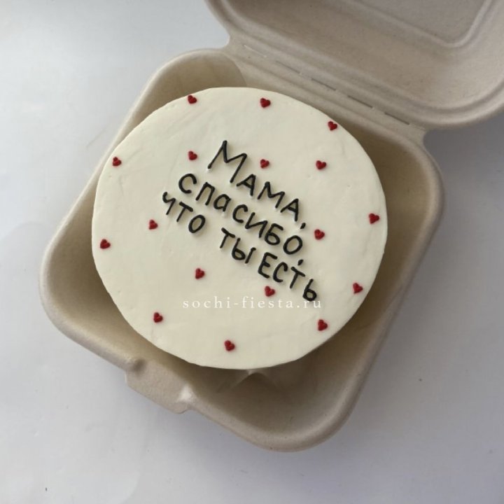 Бенто-торт "Мама спасибо что ты есть" в Иваново