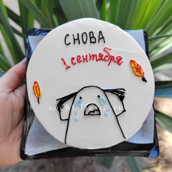 Бенто-торт "Не опять, а снова..." в Иваново