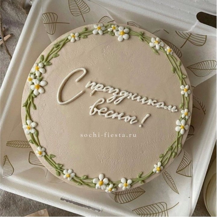 Бенто-торт "C праздником весны!"  в Иваново