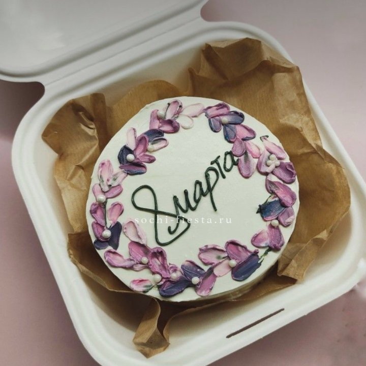 Бенто-торт "8 марта цветы"  в Иваново