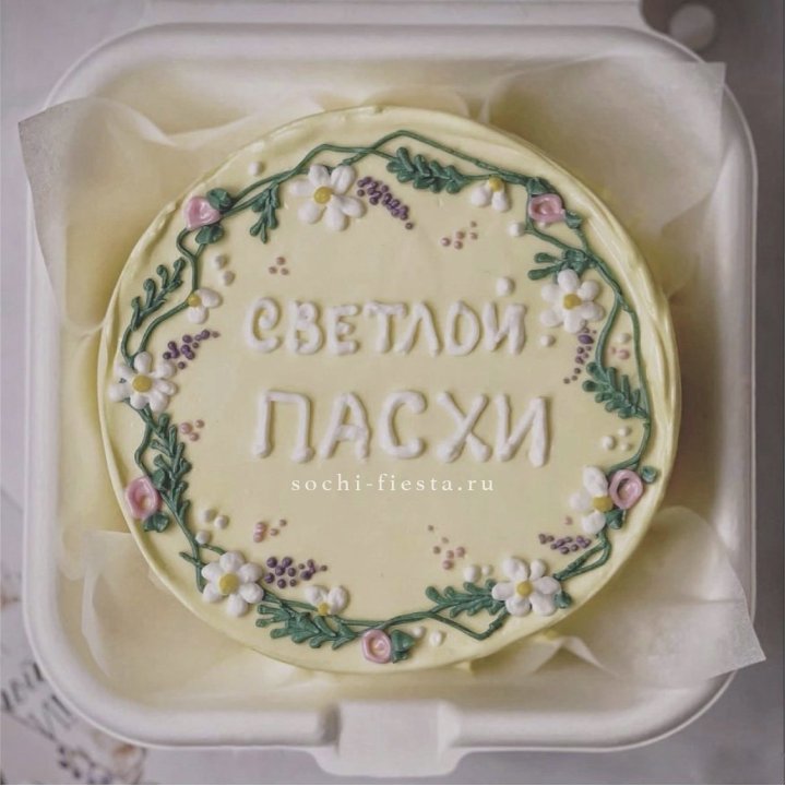 Бенто-торт "Светлой Пасхи" 2 в Иваново