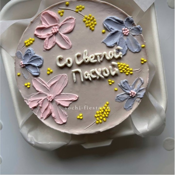 Бенто-торт "Светлой Пасхи" 3 в Иваново