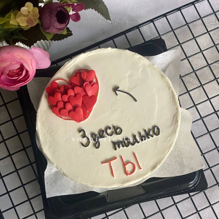 Бенто-торт "В моем сердце только ты"  в Иваново