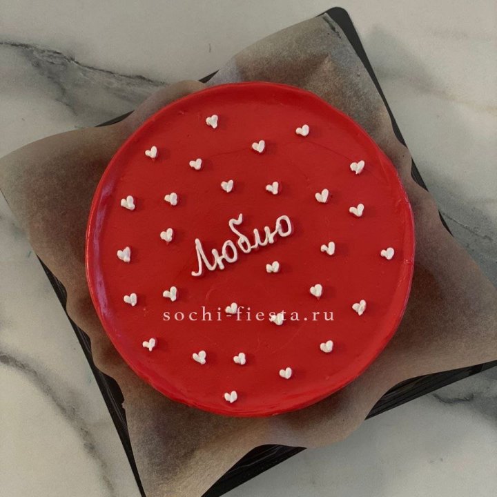 Бенто-торт "Люблю" в Иваново