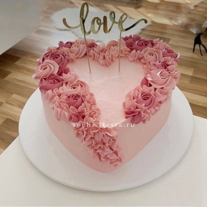 Торт "Сердце" 10 в Иваново