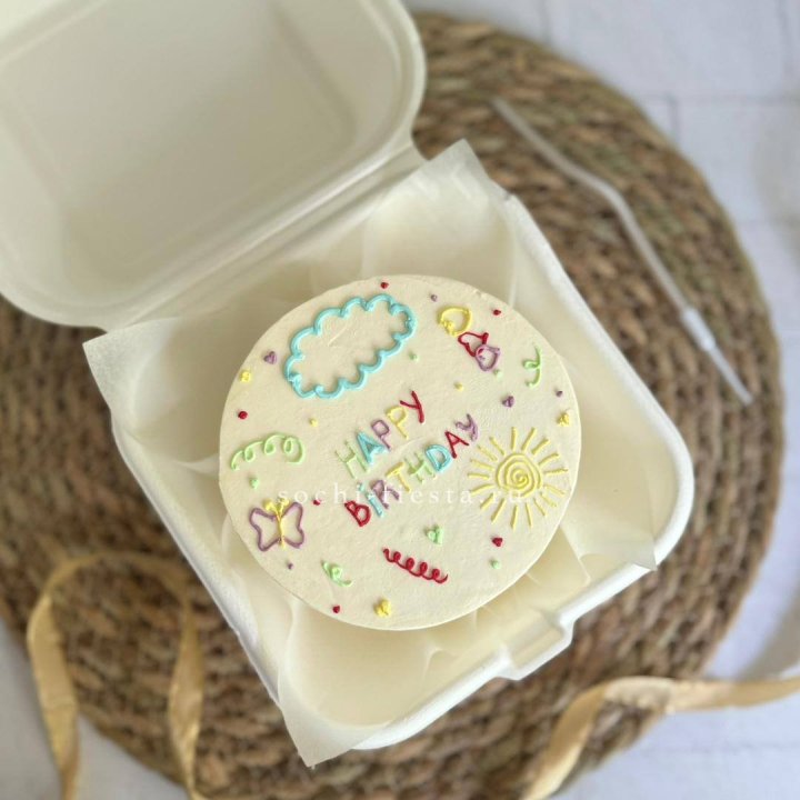 Бенто-торт "С днем рождения!"  в Иваново