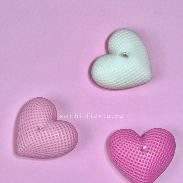 Набор свеч сердец в Иваново