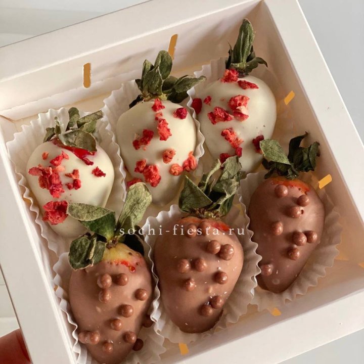 Клубника в шоколаде 6 ягод в Иваново