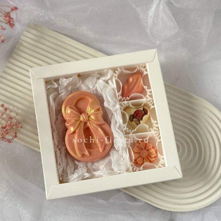 Конфеты из шоколада 8 Марта в Иваново
