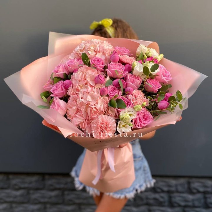 Авторский букет "Восторг" в Иваново