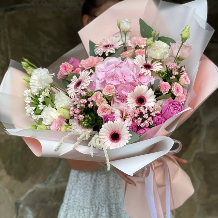 Авторский букет Пич в Иваново
