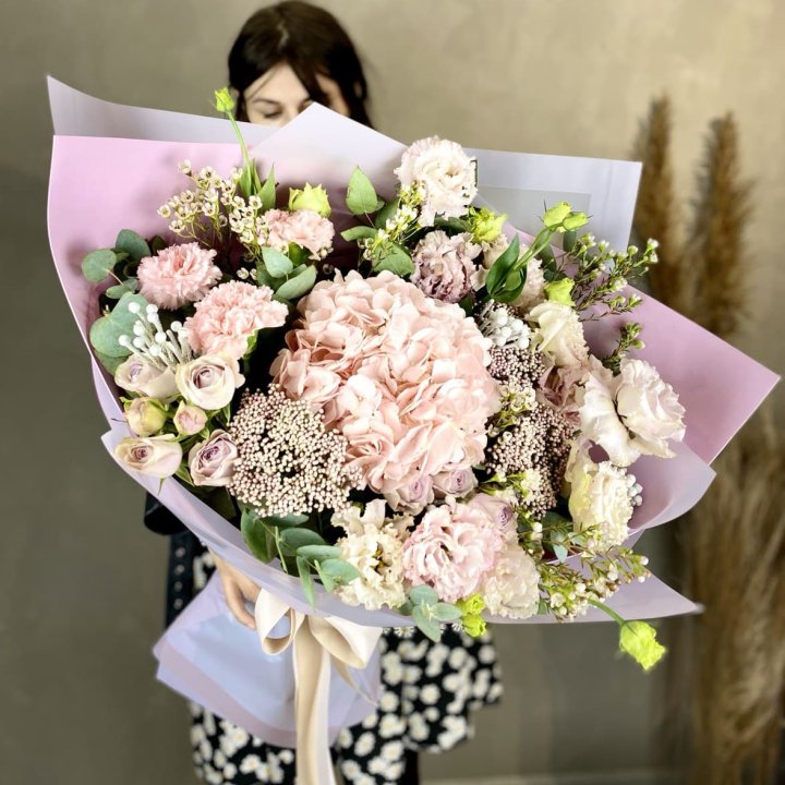 Дизайнерский букет "Трели кримс" в Иваново