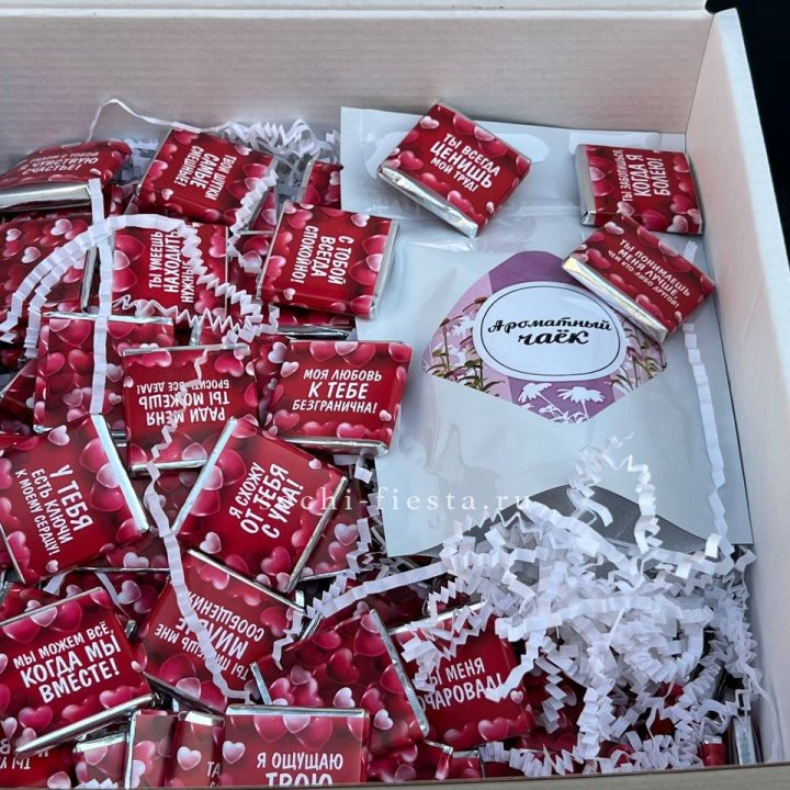 Набор Шоколад и Чай "101 причина любви" в Иваново