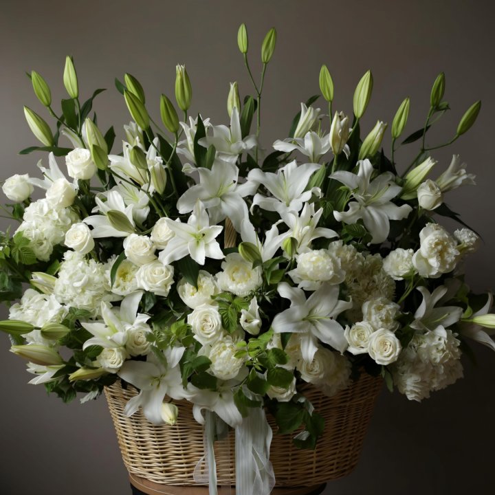 Цветочная корзина макси №3 в Иваново