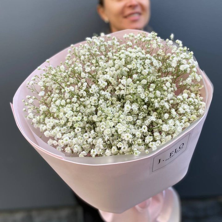 11 белых гипсофил в фоамиране в Иваново