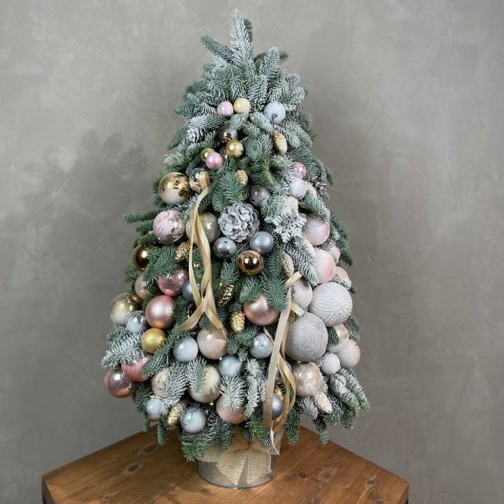 Новогодняя ёлка из веток датского нобилиса в Иваново