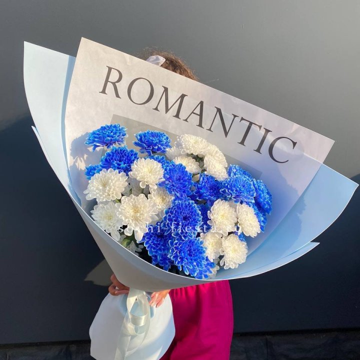 Букет кустовых хризантем  в Иваново