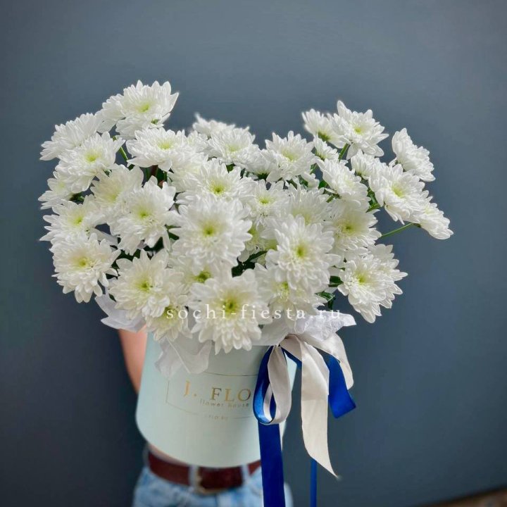 Коробка с хризантемами №3 в Иваново