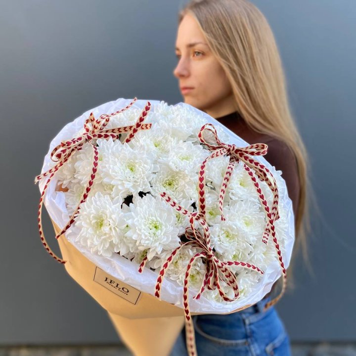 Букет "Хризантемы с любовью" в Иваново