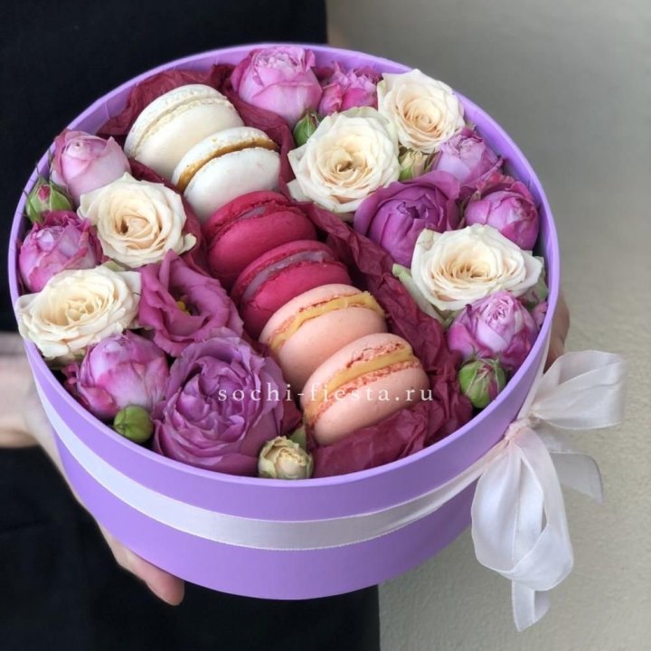 Цветочный бокс "Лаванди" в Иваново