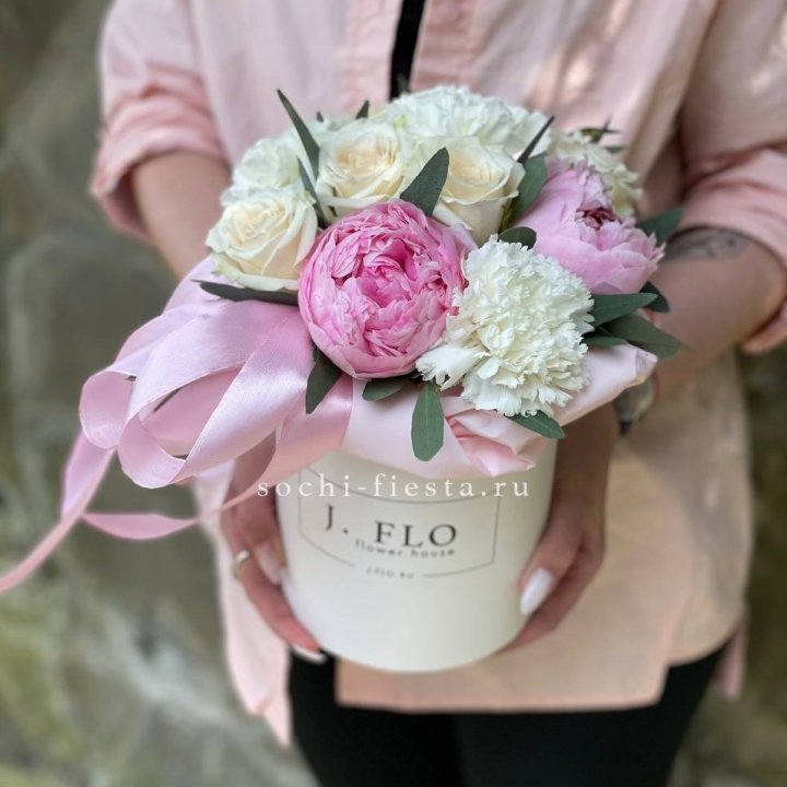 Цветочный бокс мини №2 в Иваново