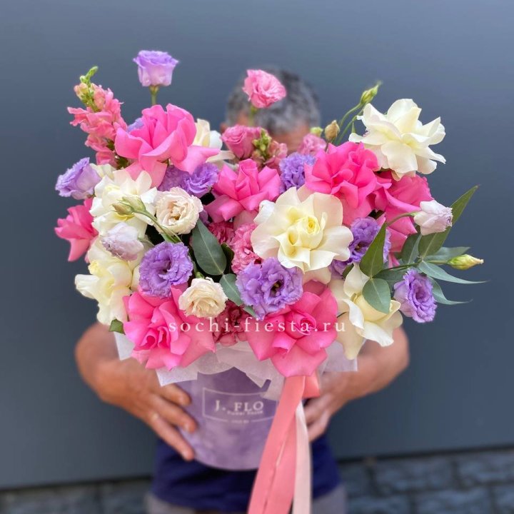 Цветочный бокс "Сиона" в Иваново