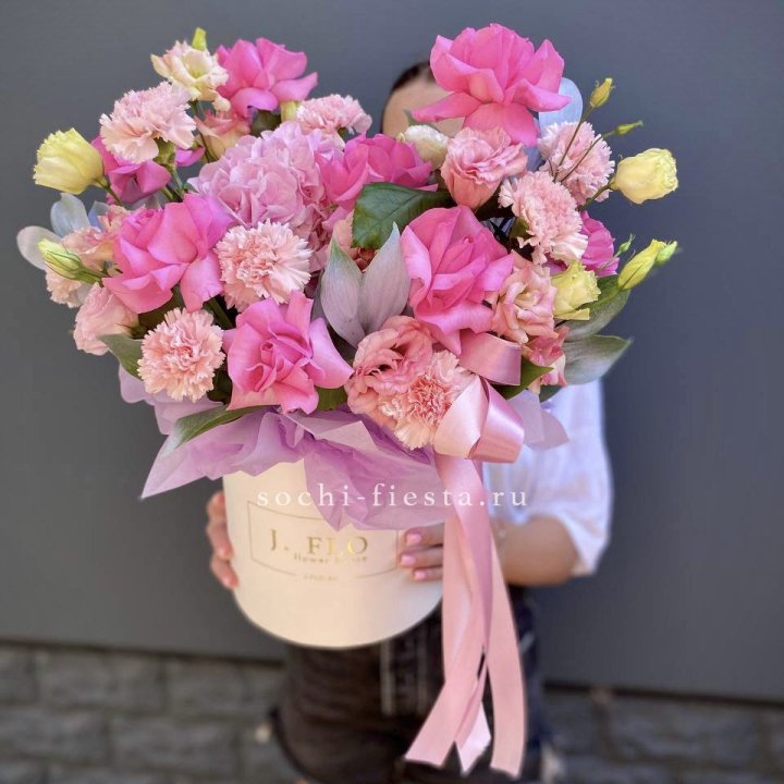 Цветочный бокс "Сальма" в Иваново