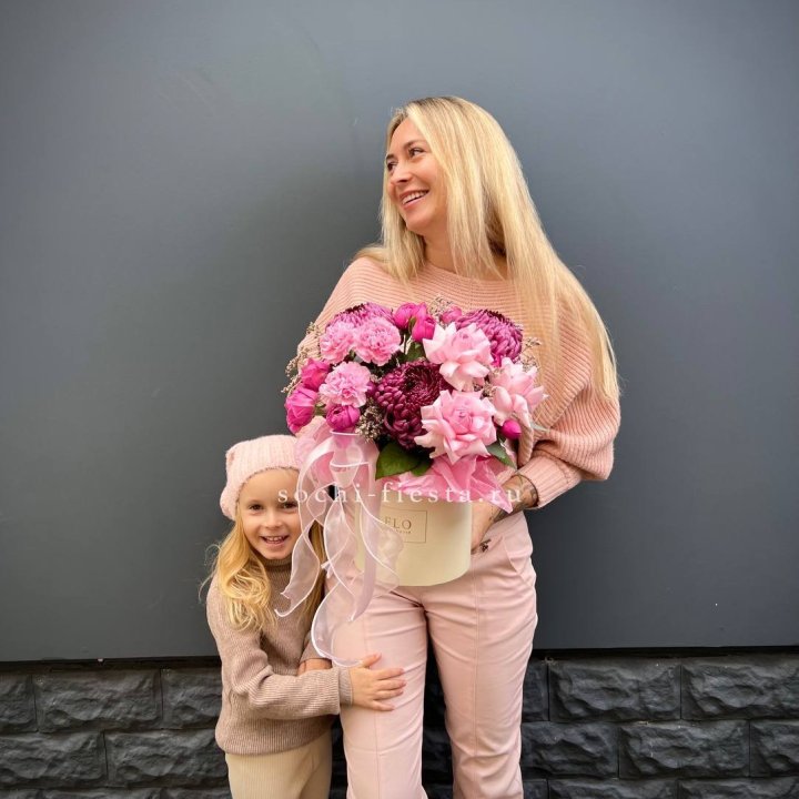 Цветочный бокс "Альба" в Иваново