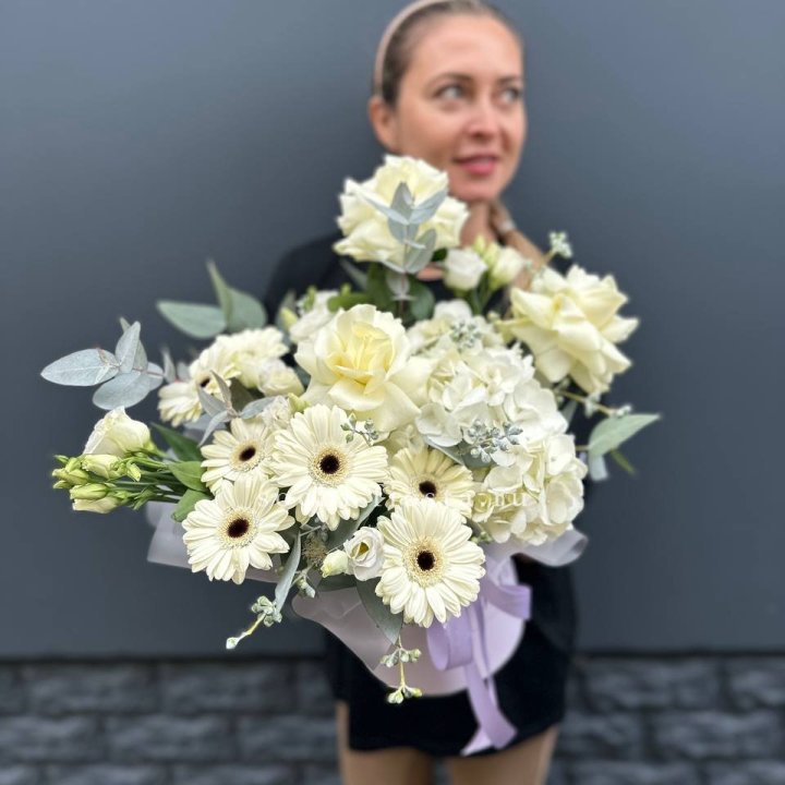 Цветочный бокс "Лавандовый сон" в Иваново