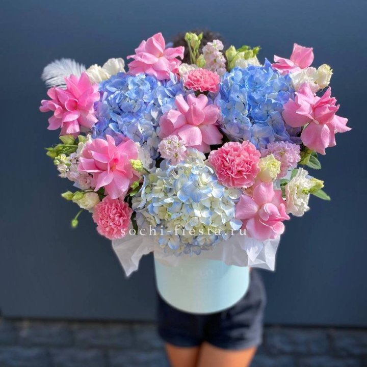 Коробка с цветами "Лемия" в Иваново