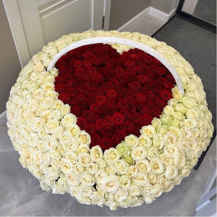 501 роза сердце в Иваново