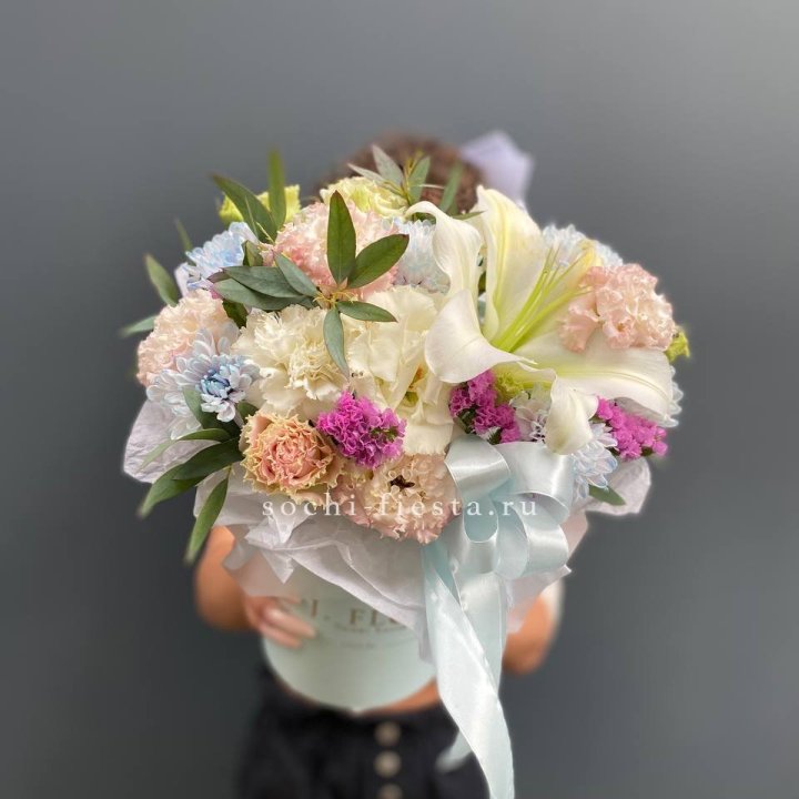 Дизайнерский цилиндр "Лилия" в Иваново