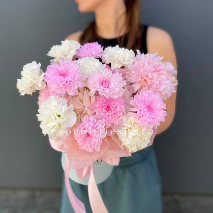 Коробка с цветами "Фиона" в Иваново